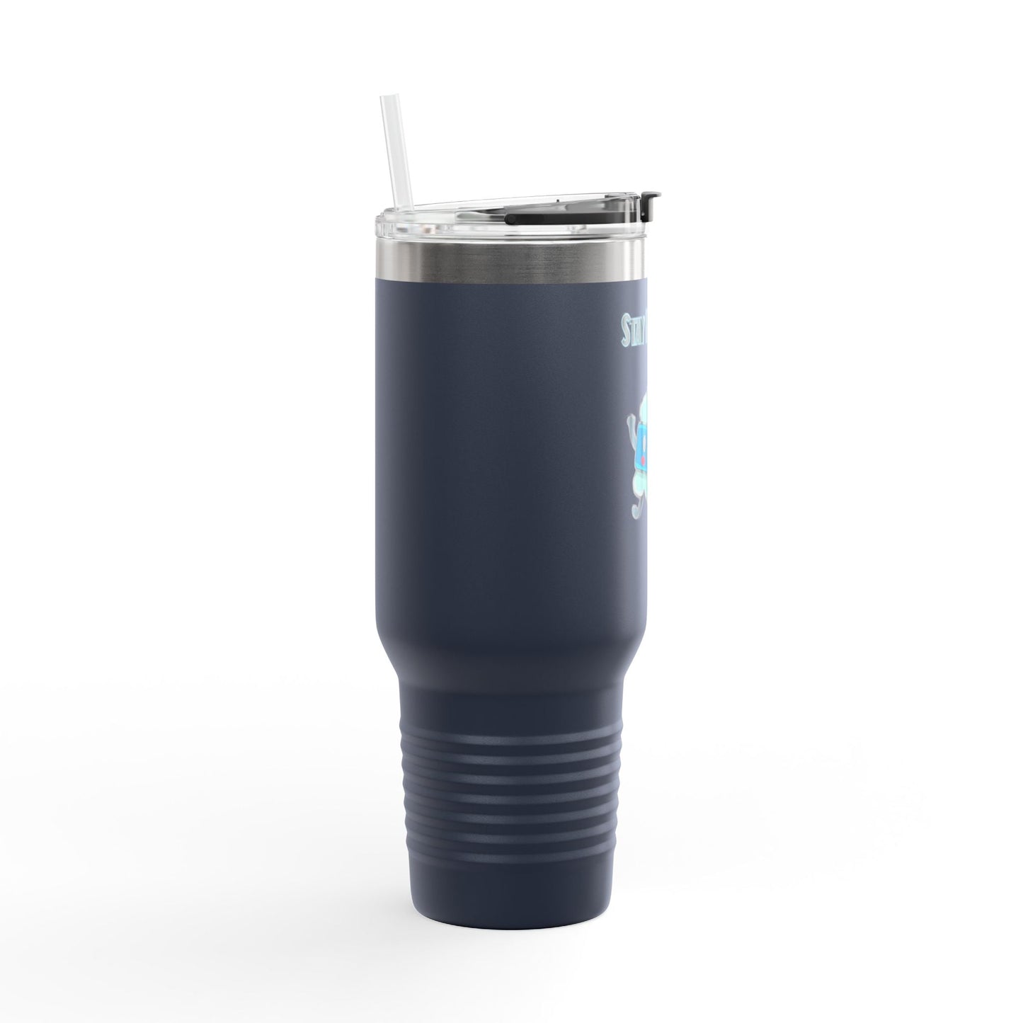 Cute Insulated Travel Mug, 40oz - Stay Hydrated, Water Bottle, Gift for Her, Fun Drinkware, Travel Accessory, Hydration Reminder Printify