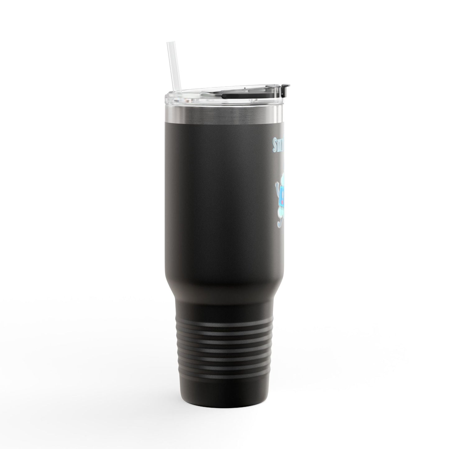 Cute Insulated Travel Mug, 40oz - Stay Hydrated, Water Bottle, Gift for Her, Fun Drinkware, Travel Accessory, Hydration Reminder Printify