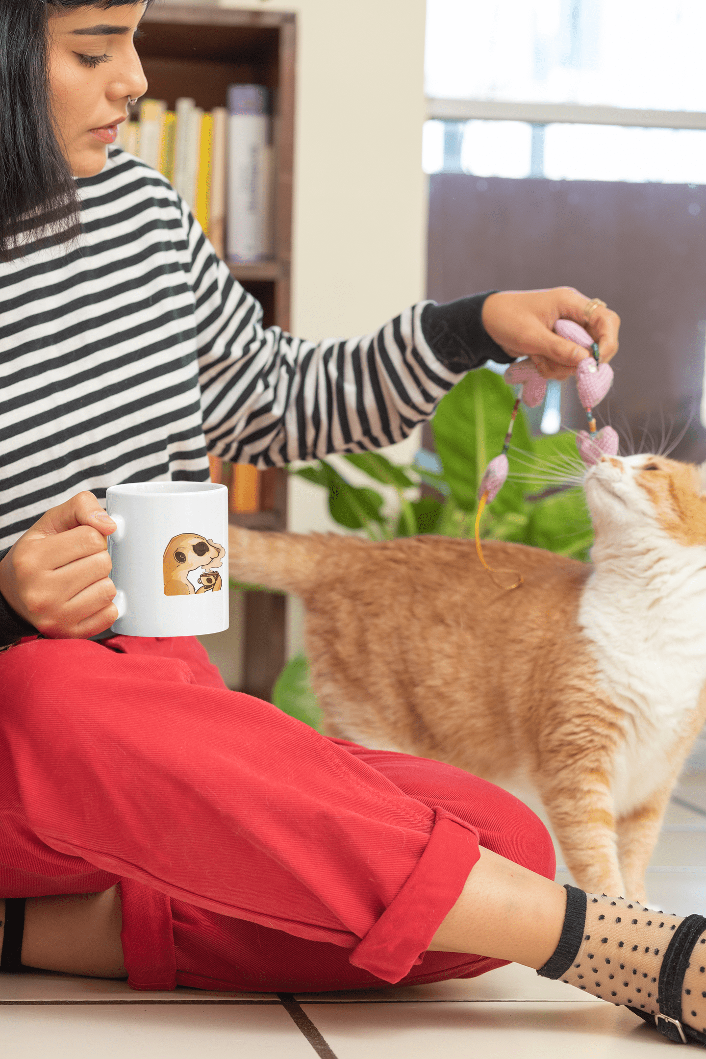 But First Coffee | Cute Meerkat Mug - Balisuria